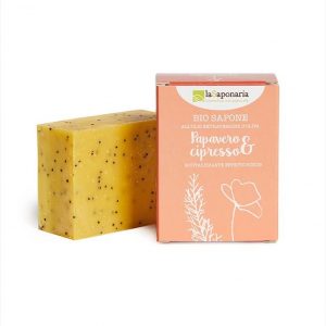 Sabonete Biológico e Vegan Papoila e Cipreste La Saponaria